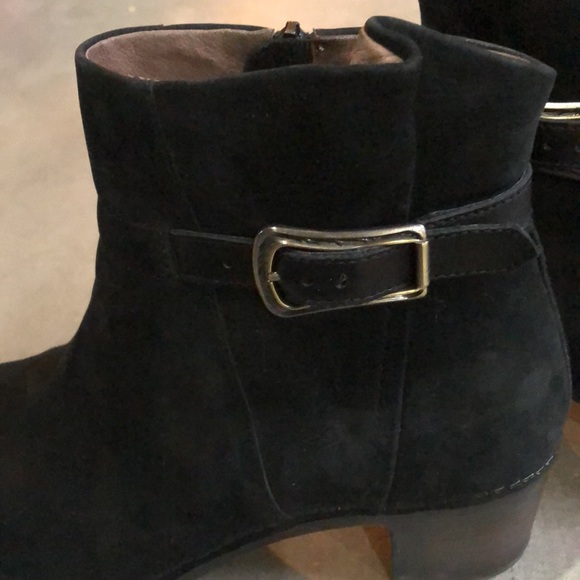 Dansko Black Suede Booties - Picture 11 of 13